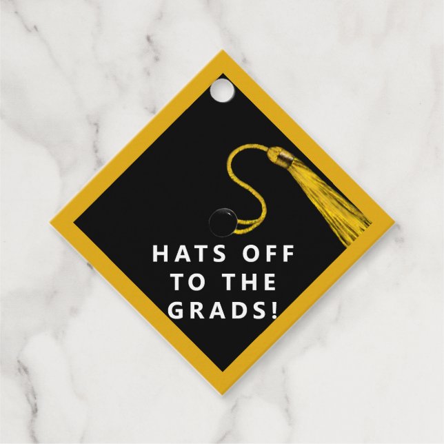 Graduation Congrats Favour Tags (Front)