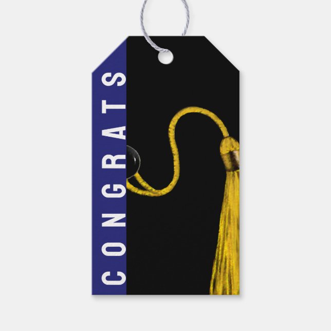 Graduation Congrats Gift Tags (Front)