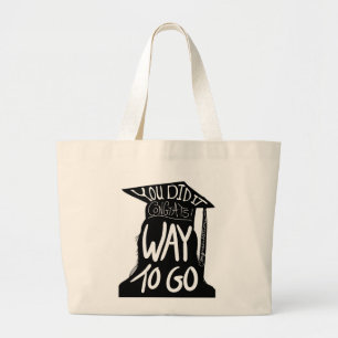 Graduation Congrats Large Tote Bag