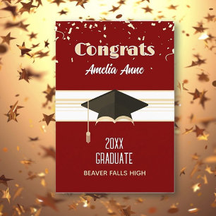 Graduation Congrats! Personalised Card
