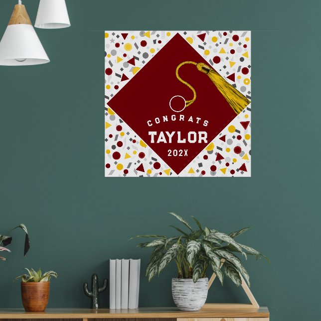 Graduation Congrats Poster (Living Room 1)