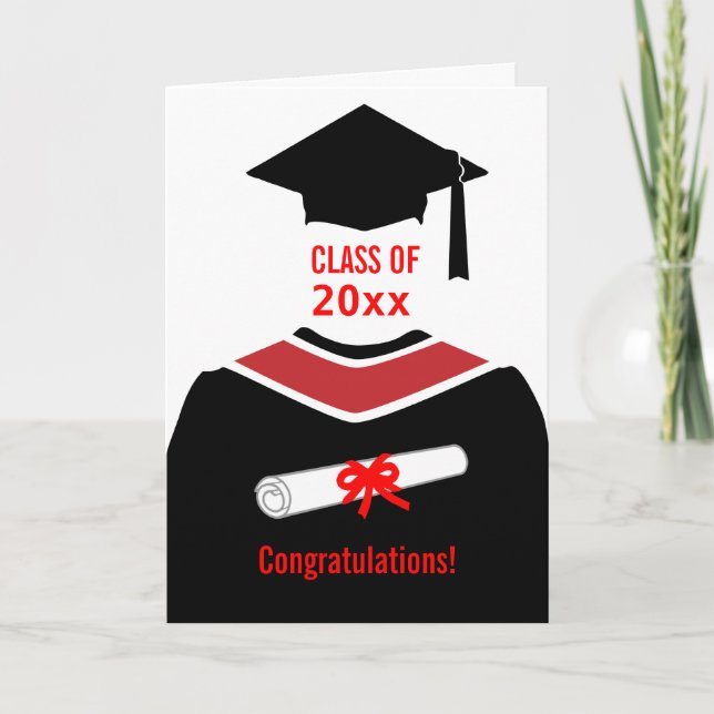 Graduation Congratulations Card (Front)