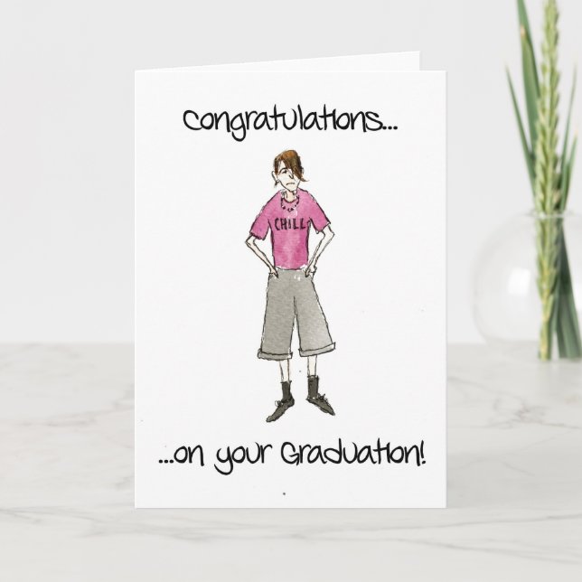 Graduation Congratulations Card (Front)