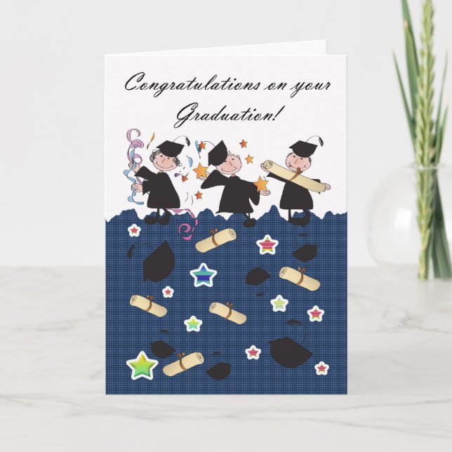 Graduation Congratulations Card (Front)