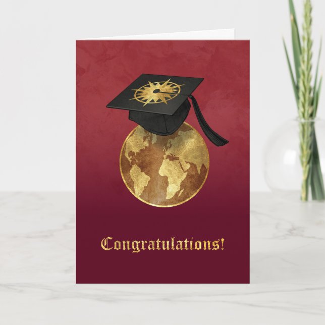 Graduation Congratulations Card (Front)
