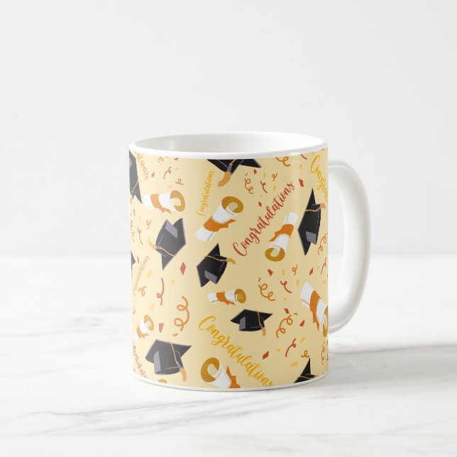 Graduation Congratulations Coffee Mug (Front Right)