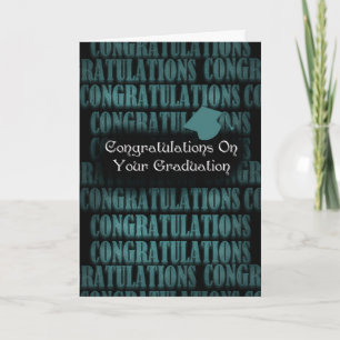 Graduation Congratulations - Congratulations Card