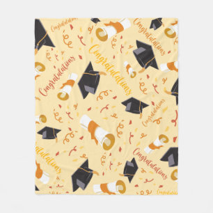 Graduation Congratulations Fleece Blanket