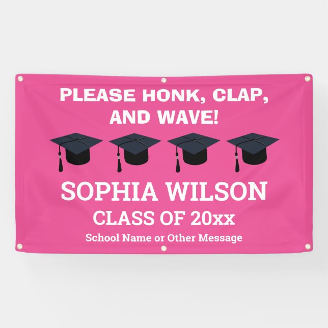 Graduation Congratulations Graduate Coronavirus Banner (Horizontal)