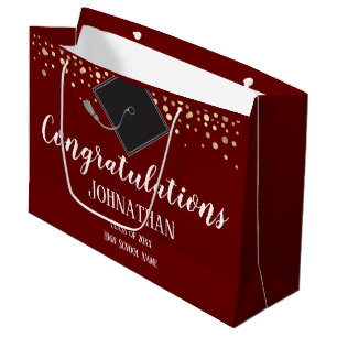 Graduation Congratulations  Large Gift Bag