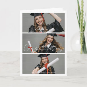 Graduation Congratulations Photo Collage Graduate Card