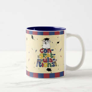 Graduation - Congratulations Two-Tone Coffee Mug