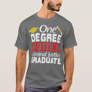 Graduation Criminal Justice Major Graduate  Gift  T-Shirt