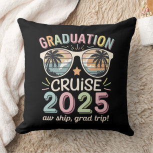 Graduation Cruise 2025 Graduate Cruising Squad Cushion