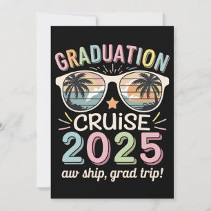Graduation Cruise 2025 Graduate Cruising Squad Invitation