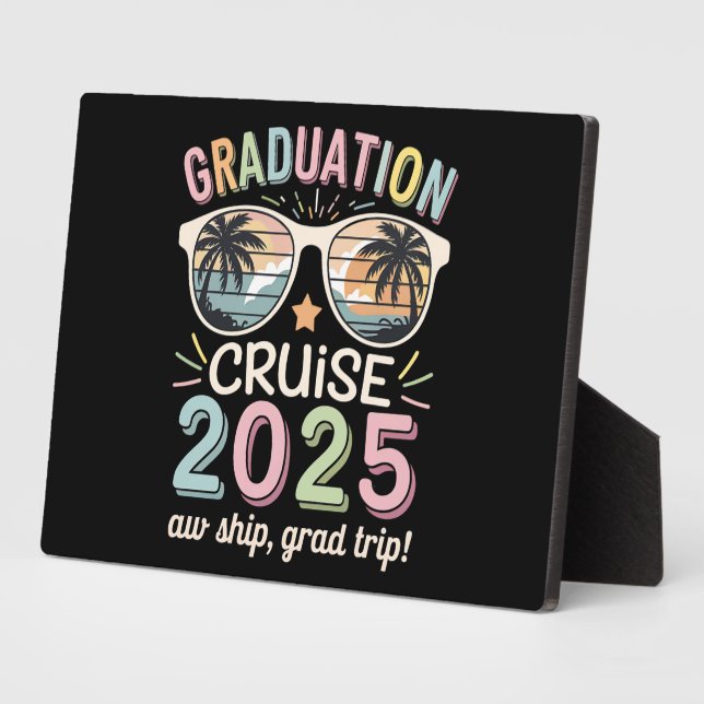Graduation Cruise 2025 Graduate Cruising Squad Plaque (Side)