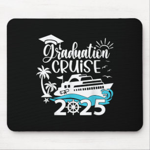 Graduation Cruise 2025 Senior Grad Trip Family Mat Mouse Pad