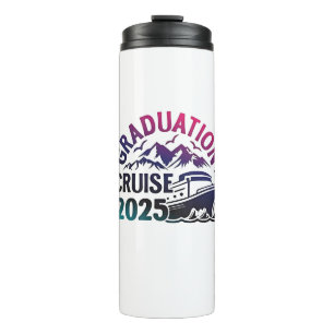 Graduation Cruise 2025 Summer Trip Matching Thermal Tumbler