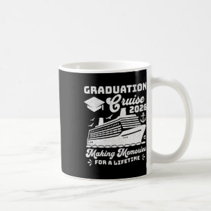 Graduation Cruise Cl Of 2026 Seniors Matching Grad Coffee Mug