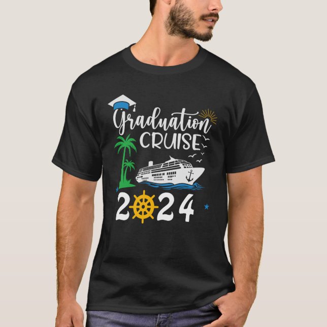 Graduation Cruise Custom Year Group Matching T-Shirt (Front)
