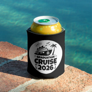 Graduation Cruise Custom Year Senior Trip Vacation Can Cooler