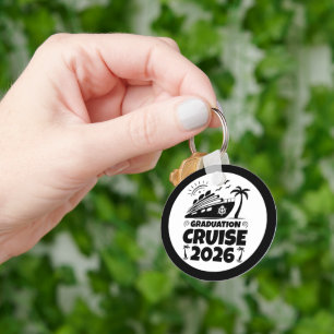 Graduation Cruise Custom Year Senior Trip Vacation Key Ring