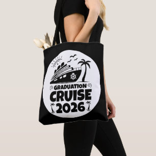 Graduation Cruise Custom Year Senior Trip Vacation Tote Bag