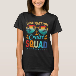 Graduation Cruise Squad 2025 Funny Cruising Gradua T-Shirt