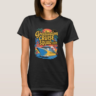 Graduation Cruise Squad 2025 Grad Cruise T-Shirt