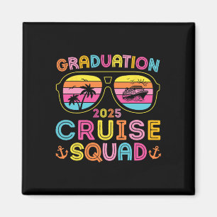 Graduation Cruise Squad 2025 Seniors Cruise Crew M Magnet