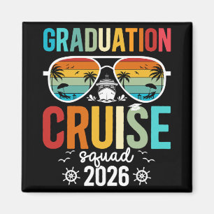 Graduation Cruise Squad 2026 Graduate Cruise Trip Magnet