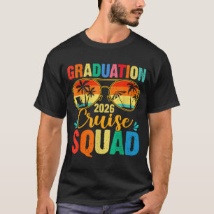 Graduation cruise squad 2026 matching familyGradua T-Shirt