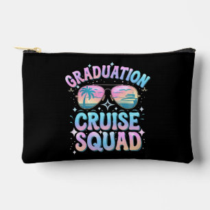 Graduation Cruise Squad Cruising Ship Retro Accessory Pouch
