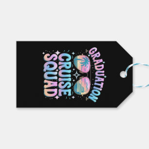 Graduation Cruise Squad Cruising Ship Retro Gift Tags