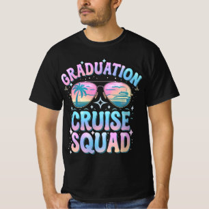 Graduation Cruise Squad Cruising Ship Retro T-Shirt