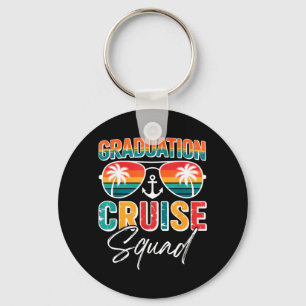 Graduation Cruise Squad Hawaii Beach Summer Key Ring