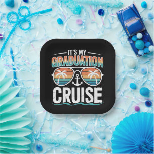 Graduation Cruise Squad Matching Trip Family Grad  Paper Plate