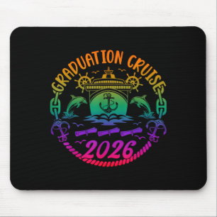 Graduation Cruise Trip 2026 Vacation Graduate Crui Mouse Pad