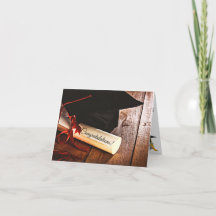 Graduation custom card