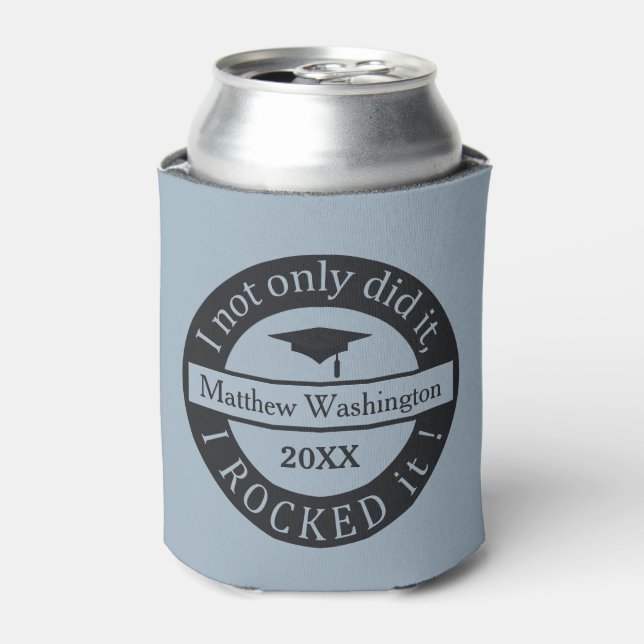 Graduation custom name & year can cooler (Can Front)