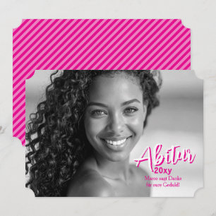 Graduation custom photo greeting card