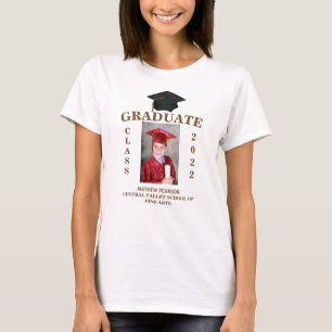 Graduation Custom Photo T-Shirt
