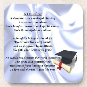 Graduation - Daughter Poem Coaster