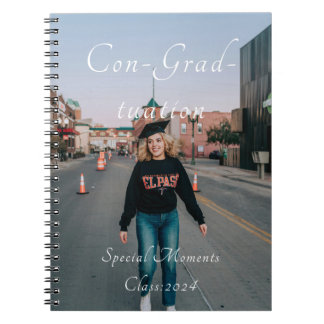 Graduation Day Photo memories notebook