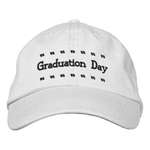 Graduation Day Printed Hat Smart Fashionable Cap