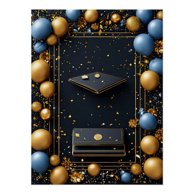 Graduation Decorative Arrangement Poster (Front)