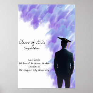 Graduation Degree certificate  Poster