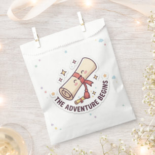Graduation Design - "The Adventure Begins" Favour Bag