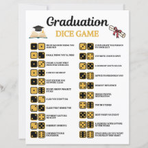 Graduation Dice Game