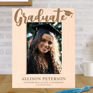 Graduation Etched Frames